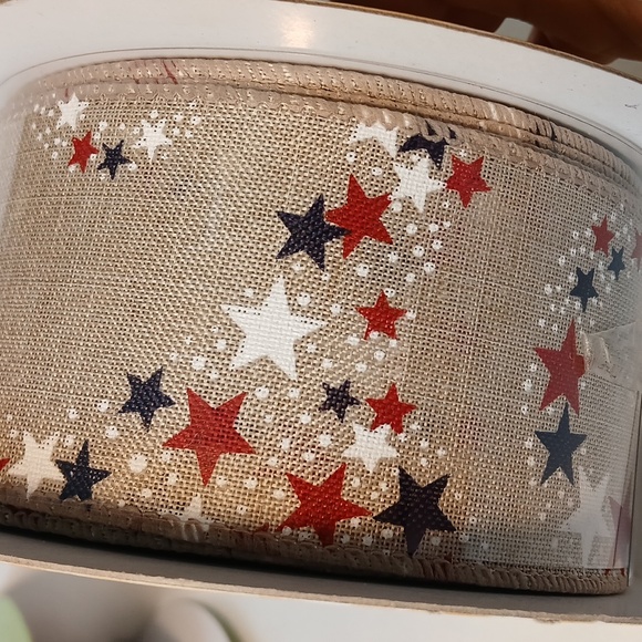 Red, White, & Blue Stars Ribbon - Picture 4 of 8